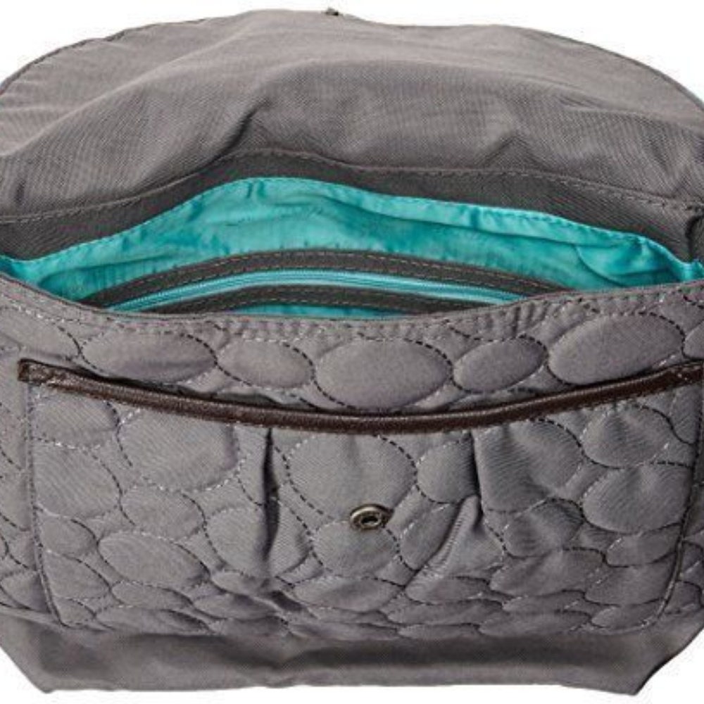Thirty One Vary You Backpack Purse Quilted Dots - Picture 2 of 6